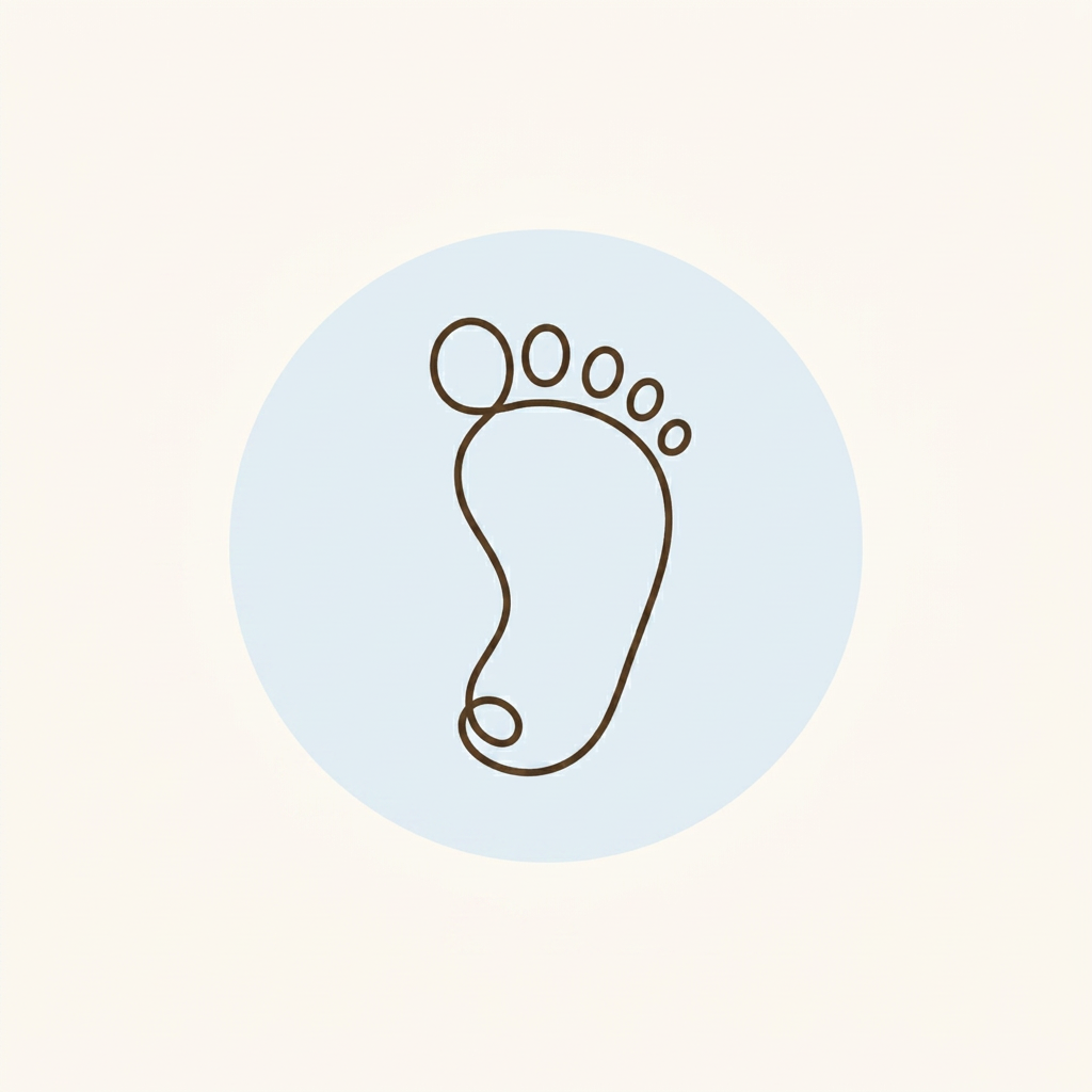 Little Steps Co. footprint logo