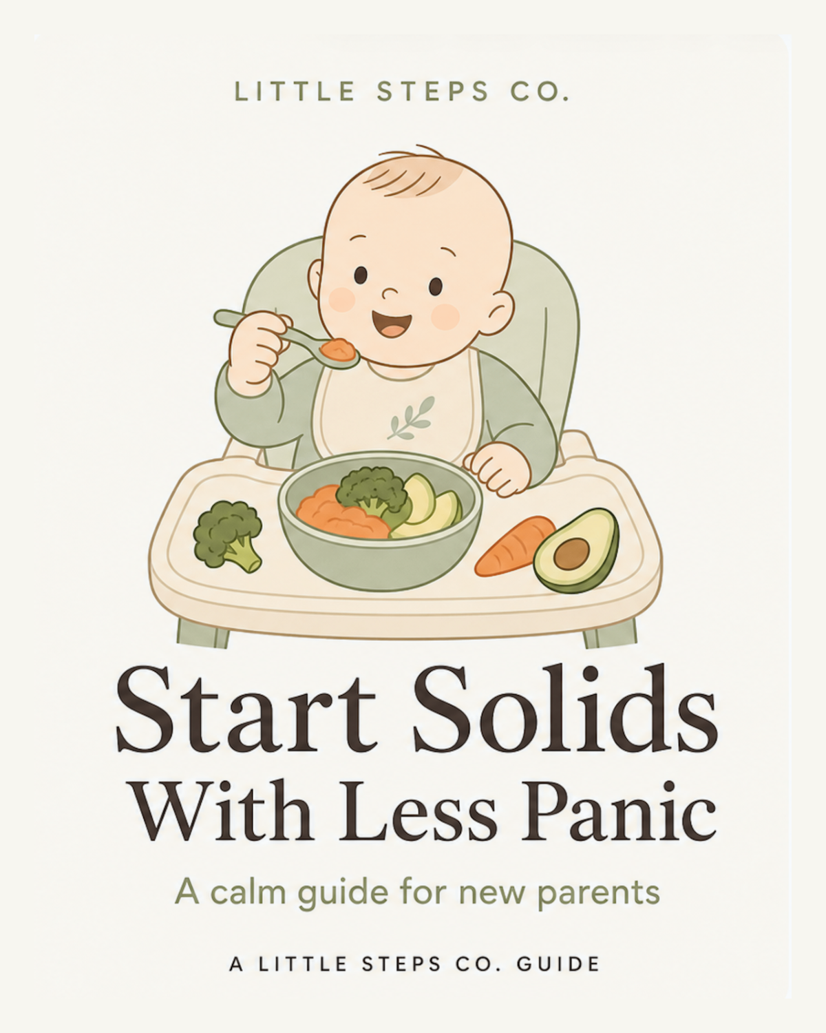 Start Solids With Less Panic book cover