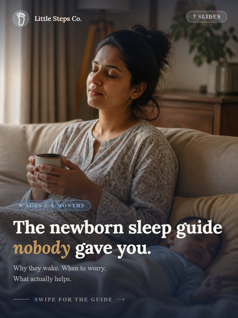 The newborn sleep guide nobody gave you.
